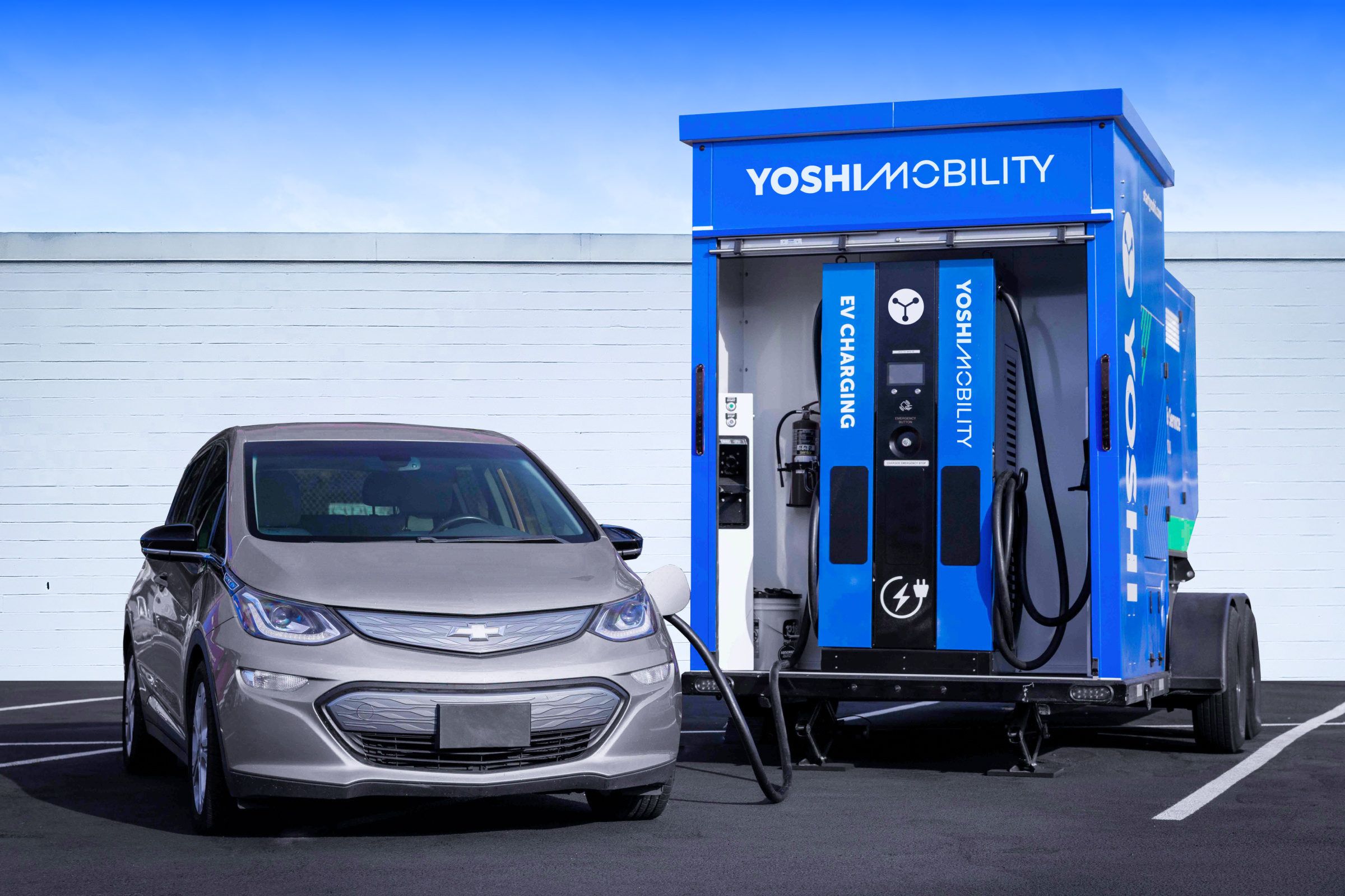 EV Car with Yoshi CaaS Unit